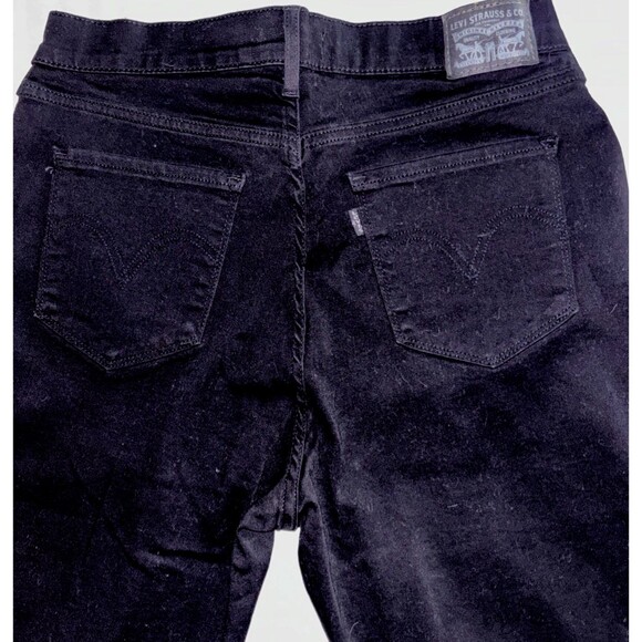 Levis Classic Black Straight Jeans Womens Size 12M W34L X 29L Water Less - Picture 5 of 5